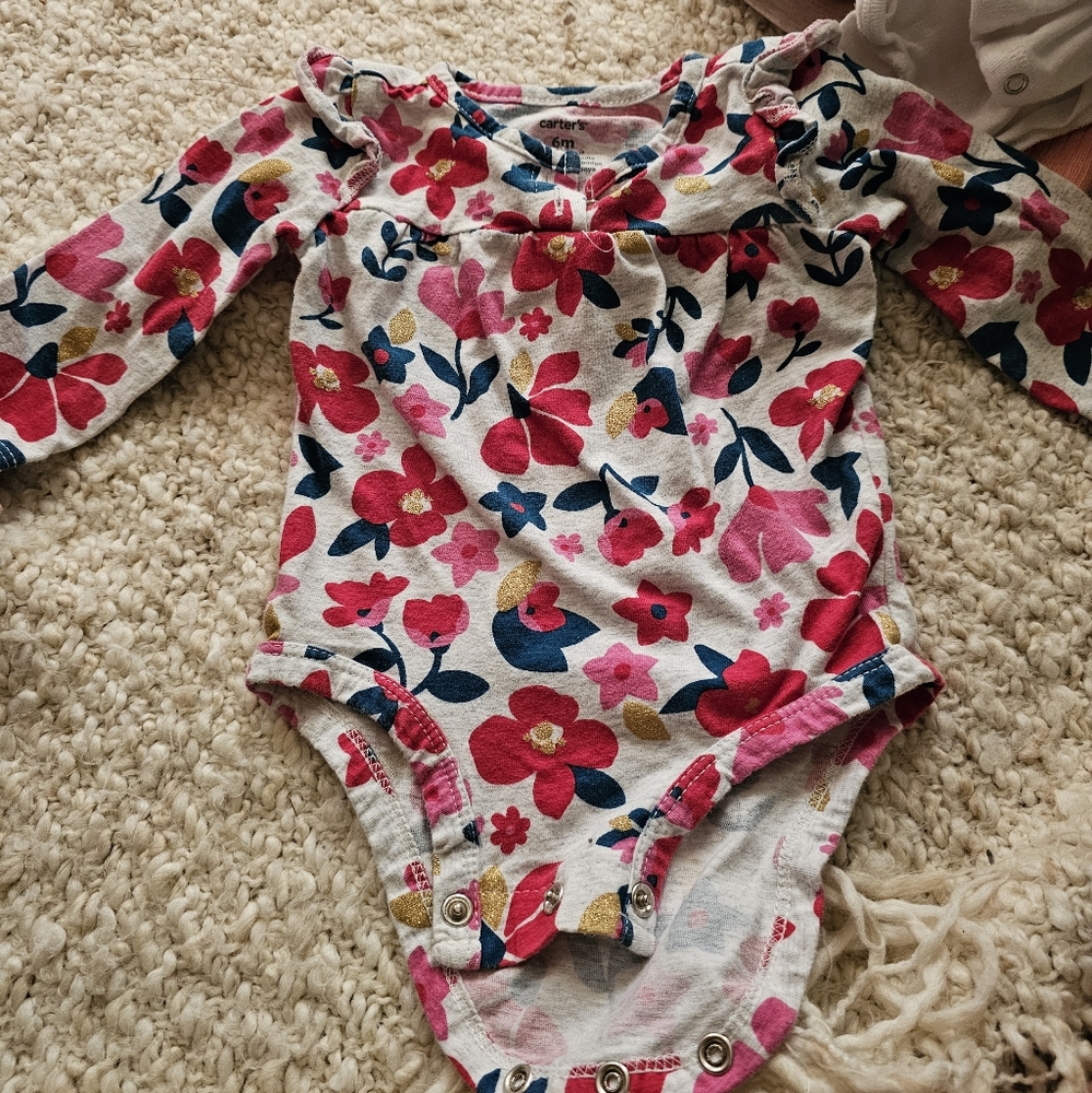 Carter's Floral Onesie